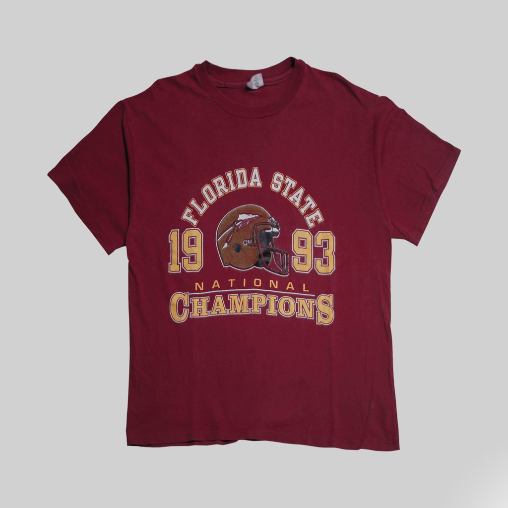 〔古著〕Champion 美製 Florida State 佛羅里達橄欖球隊 T-shirt