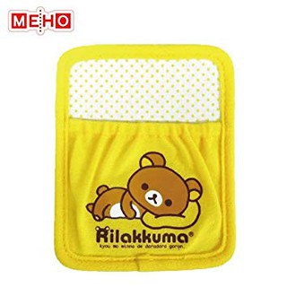 Rilakkuma 拉拉熊 睡姿圖案 冷氣出風口夾式 手機袋置物掛袋 RK-105