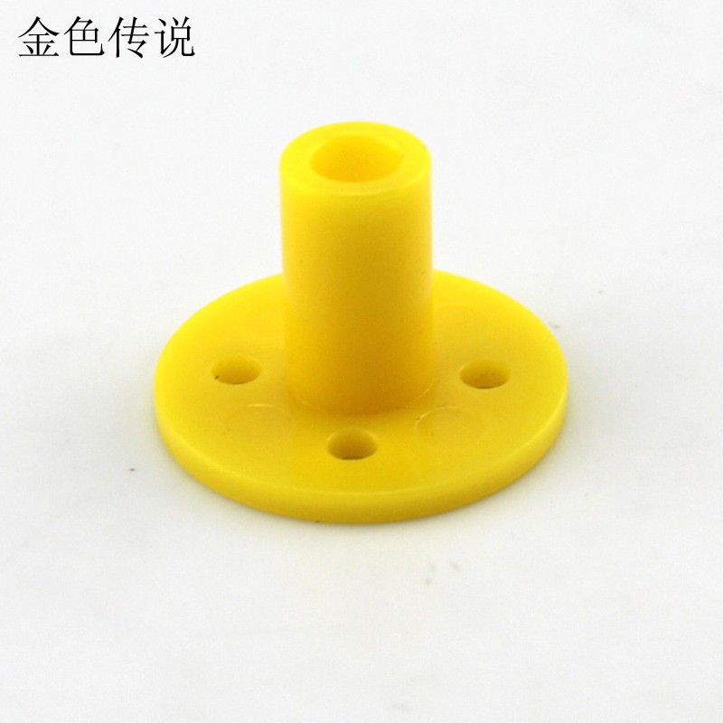 UWVH圓棒固定座(5mm) 塑料法蘭盤 樺木棒DIY連接材料 聯軸器 模型配件