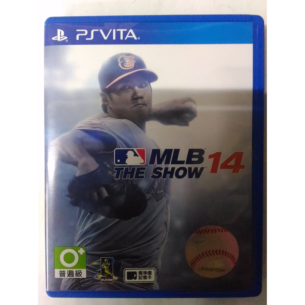 二手佳品~有現貨 PSV PS Vita MLB THE SHOW 14 亞版 英文版 普遍級 美國職棒大聯盟