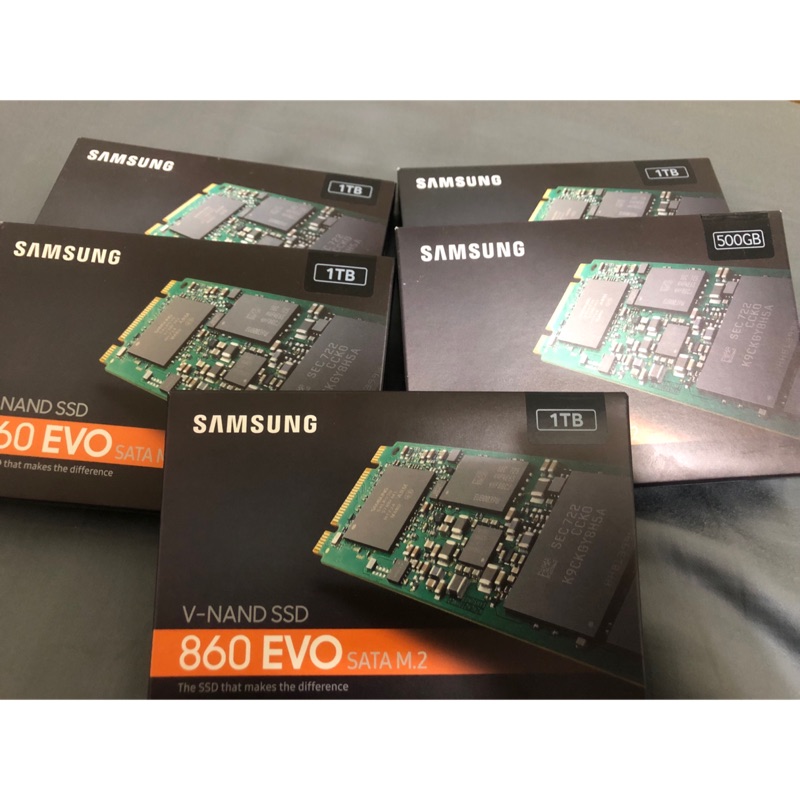 SAMSUNG 三星 860 EVO 500GB 1TB  M.2 固態硬碟