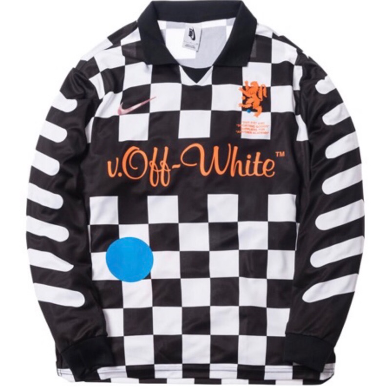 Nike x off-white polo衫周湯豪全新真品offwhite | 蝦皮購物