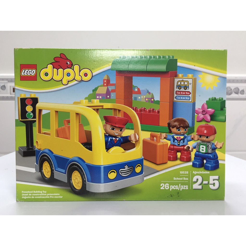 [快樂 • 積木] LEGO DUPLO - 10528 - 校車 - 校車