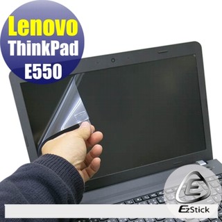 【EZstick】Lenovo THIBKPAD E550 靜電式筆電LCD液晶螢幕貼 (鏡面防汙)