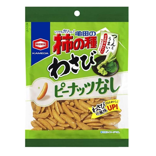 日本 龜田製菓  芥末口味柿種米果