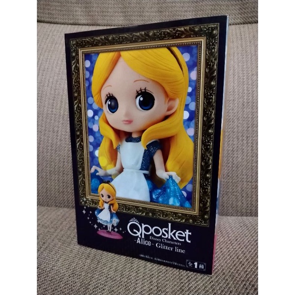 現貨 正版 Qposket 愛麗絲 閃耀版 愛麗絲夢遊仙境 公仔 景品