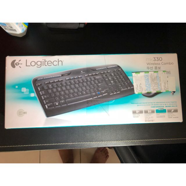 Logitech Wireless Combo MK330 無線鍵盤滑鼠組