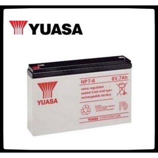 YUASA 湯淺 NP7-6 / NP10-6 / NP12-6鉛酸電池