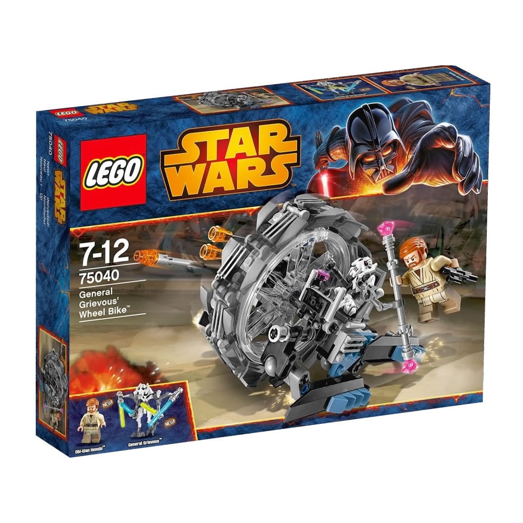 LEGO 樂高 星際大戰 Star Wars 75040 General Grievous' Wheel Bike