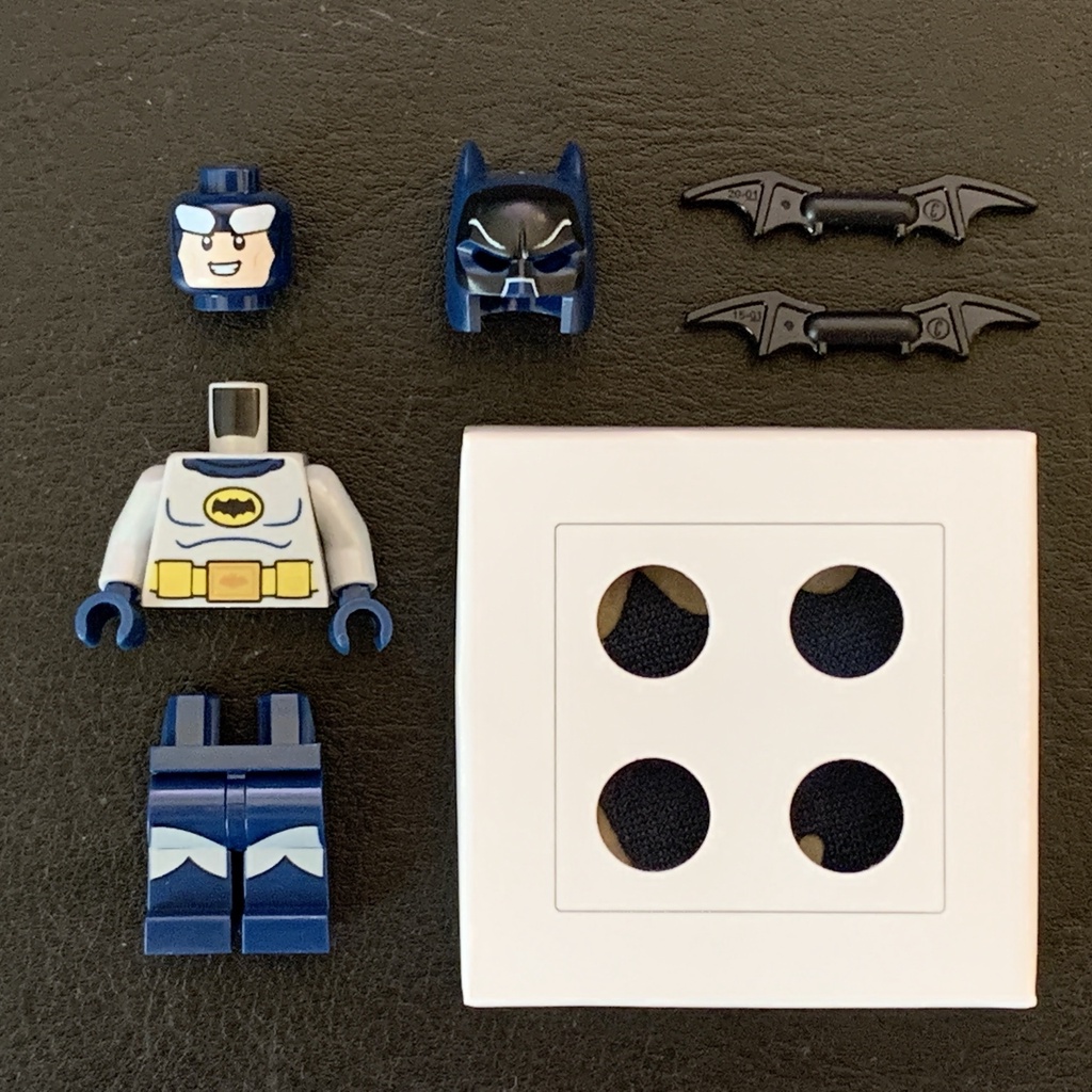 「樂高 軍團」LEGO 超級英雄 DC Batman 蝙蝠俠 76188 經典影集 藍黑面具 76052 SH703