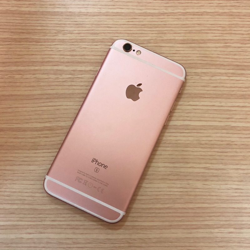 iPhone 6s 128GB 玫瑰金二手空機