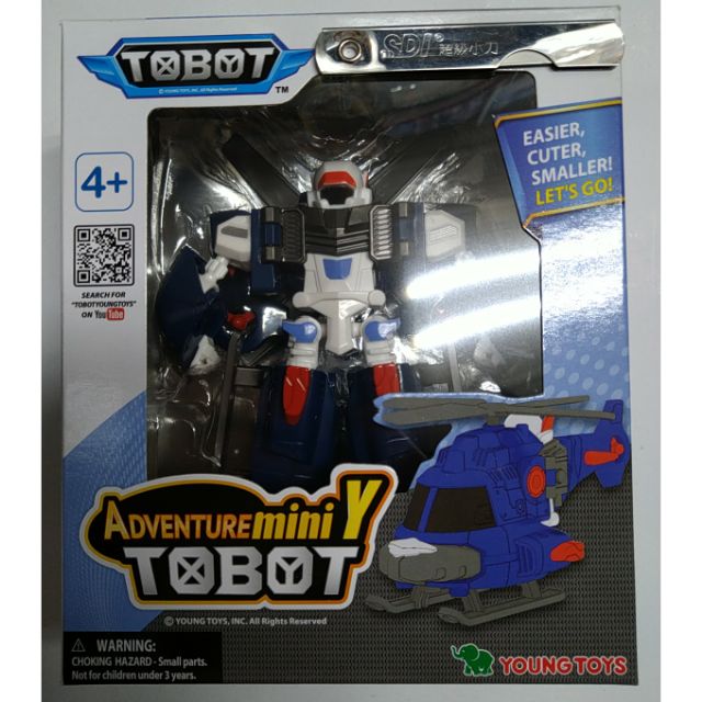 全新未拆封~有現貨 機器戰士 TOBOT 迷你 冒險Y MINI Y 韓國YOUNG TOYS 麗嬰代理版