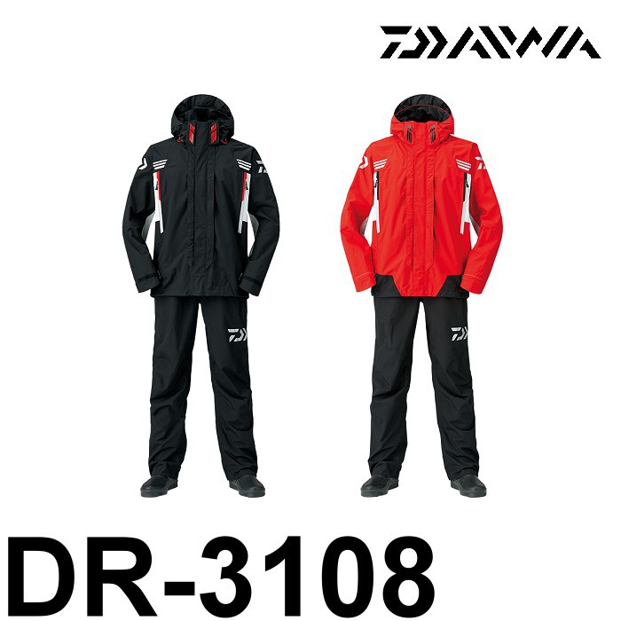 源豐釣具 DAIWA 18年 RAINMAX® 磯釣 基本款 釣魚套裝 雨衣 DR-3108