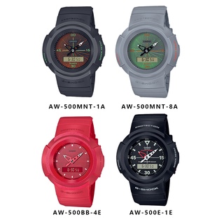 【CASIO 卡西歐】G-SHOCK經典復刻圓形系列(AW-500系列四款可選)