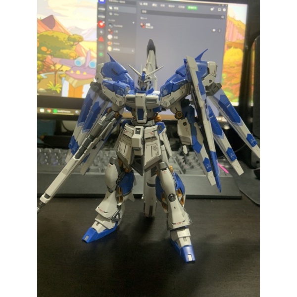 萬代 RG1/144 海牛 Hi nu鋼彈 已組模型