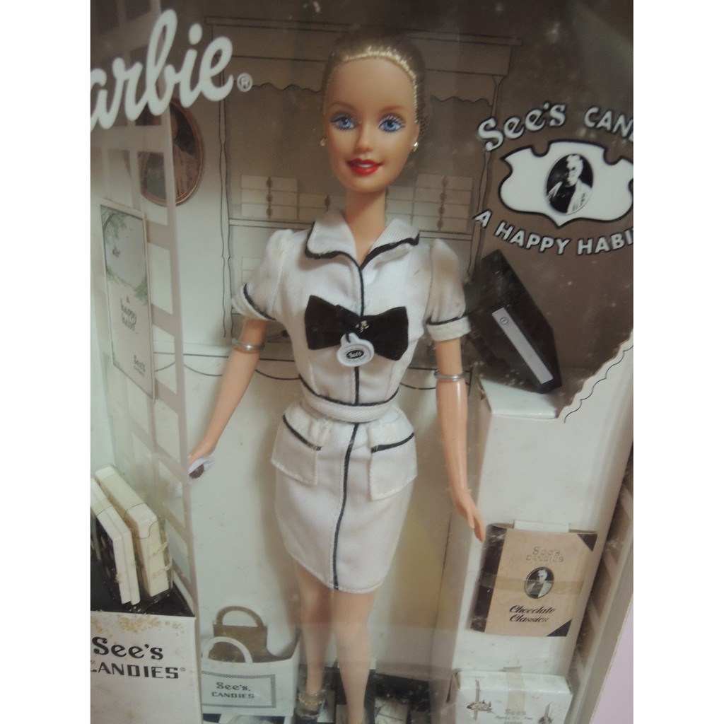see's candy barbie