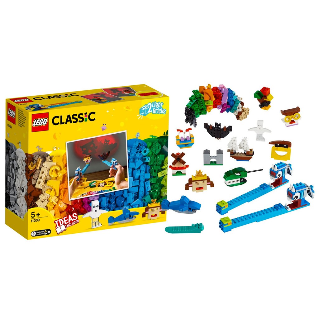 現貨  樂高  LEGO  11009  Classic系列  顆粒與燈光 全新未拆  公司貨