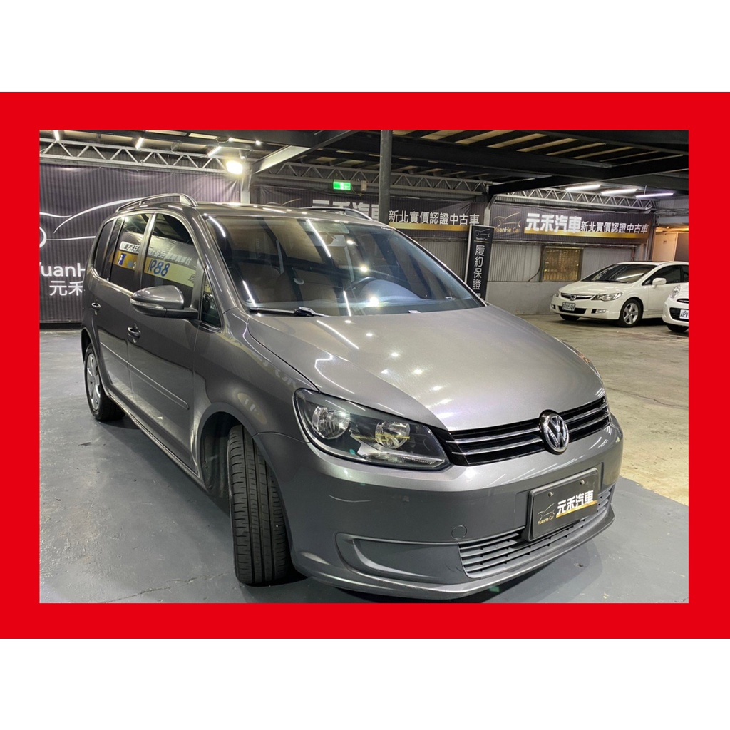 (49)正2014年出廠 Volkswagen Touran 1.6 TDI 柴油 寂靜灰