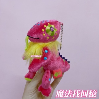 C3-4箱 日本 變色龍 吊飾 娃娃 玩偶 粉色