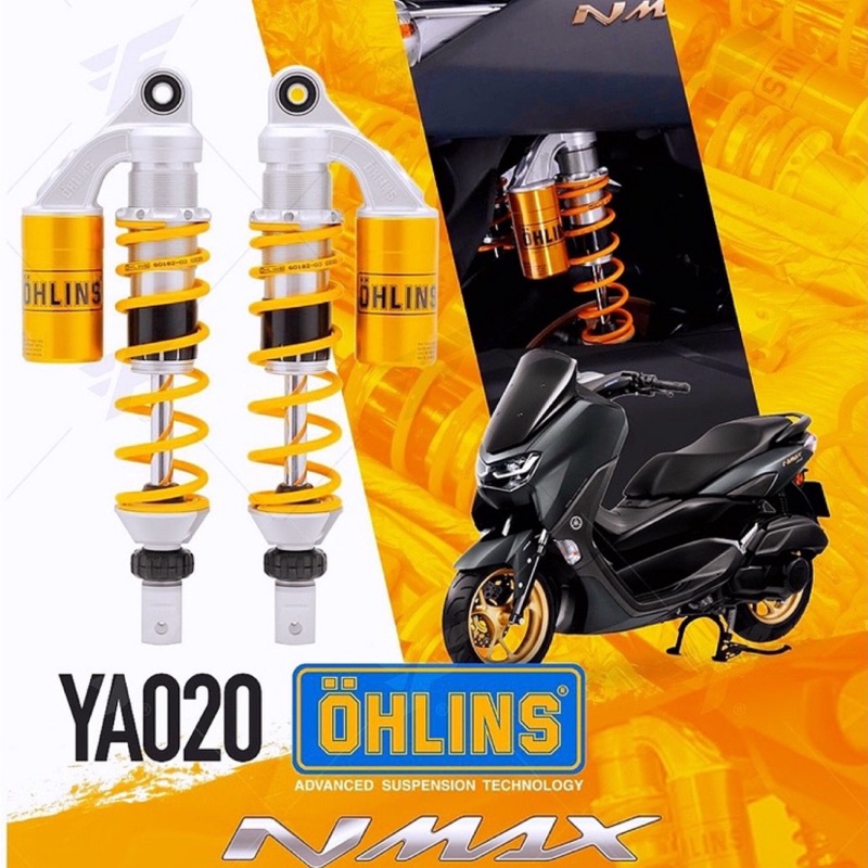 Ohlins Yamaha NMAX155 勁戰六代 FORCE2.0 AUGUR YA020（掛瓶避震器）