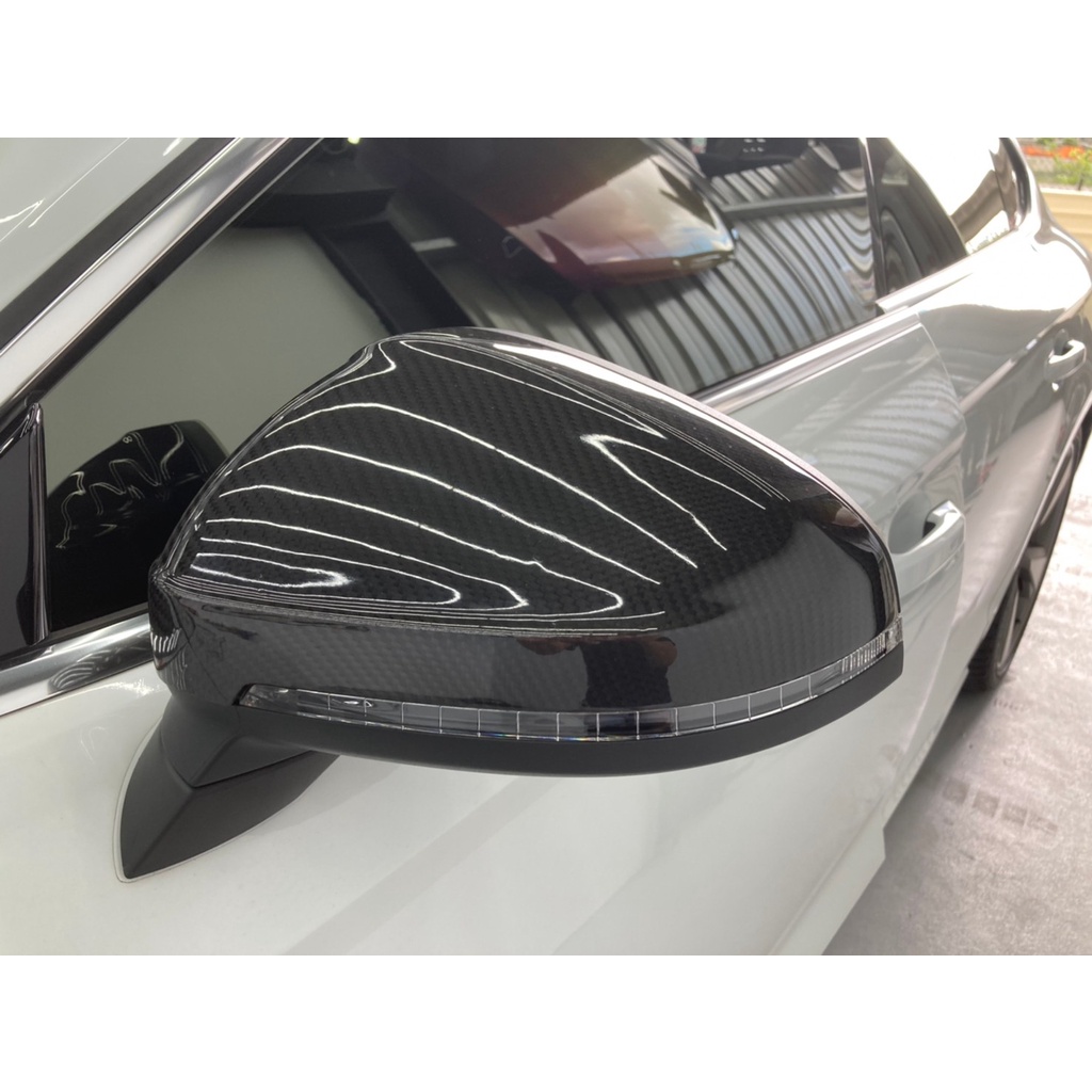 宗蒼車身設計 - AUDI 奧迪 A4 A5 乾式碳纖維 後視鏡蓋 Carbon B9 B9.5