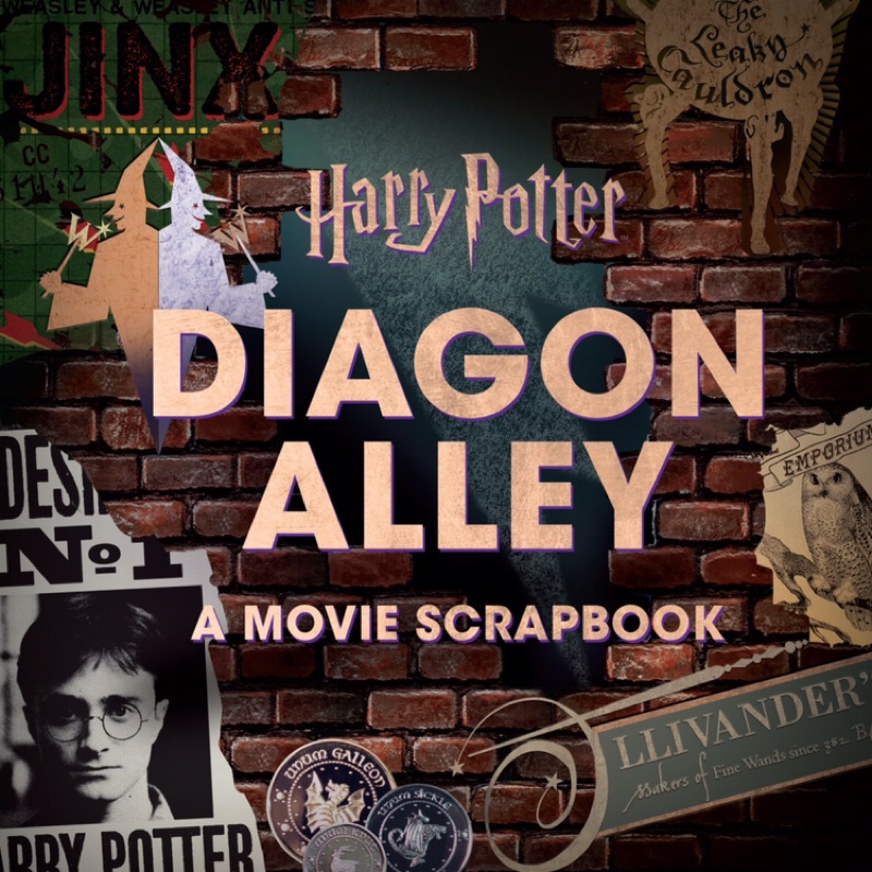 正版《哈利波特》斜角巷Diagon Alley電影寫真書/ 最新! 哈利波特7部曲 精裝版完整電影幕後終極寫真書