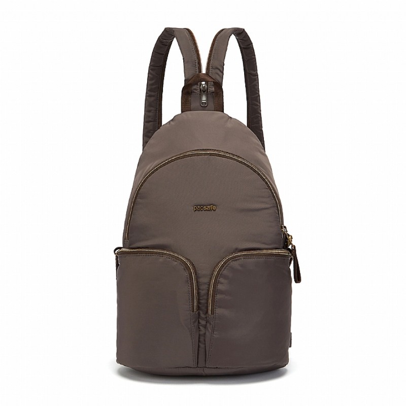 Pacsafe PF20605-Mocha  [ StyleSafe Sling 防盜後背包 (6L) ] Mocha摩