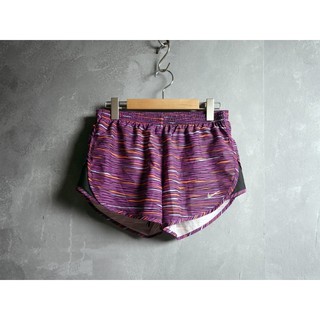 美國【NIKE】紫色花紋休閒運動短褲M
