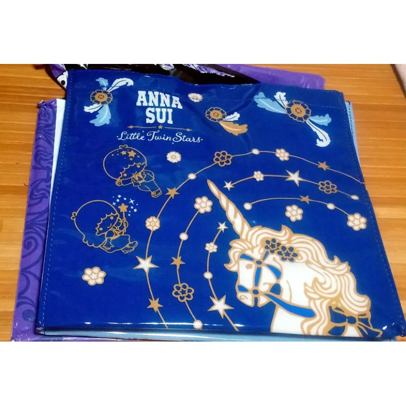 711 Anna Sui &amp; Sanrio聯名時尚托特手提袋 獨角獸款  HELLO KITTY款