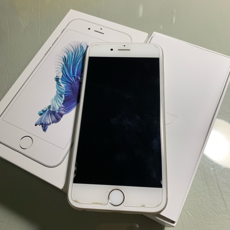 Iphone6s 銀色 64G 二手機 附耳機