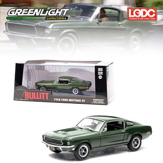 Greenlight 綠光 1:43 Bullitt (1968) Ford Mustang GT Fastback