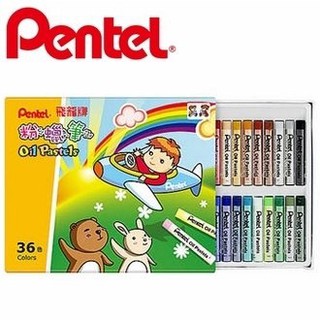 飛龍Pentel粉蠟筆36色 蠟筆 畫筆 PHN8-36