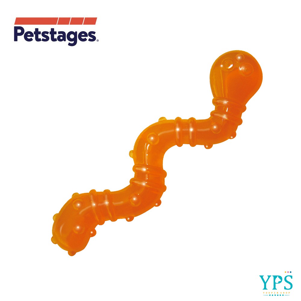 美國 Petstages 329 歐卡果凍毛毛蟲 貓草香味 安全有嚼勁 拍打玩具