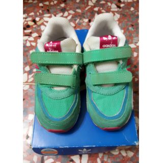 adidas蒂芬妮藍綠童鞋