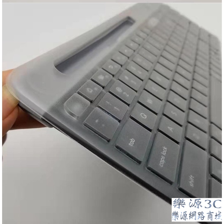 全罩式 鍵盤膜 鍵盤防塵蓋 鍵盤保護膜 防塵罩 適用於 Logitech K580 Slim 羅技k580 樂源3C