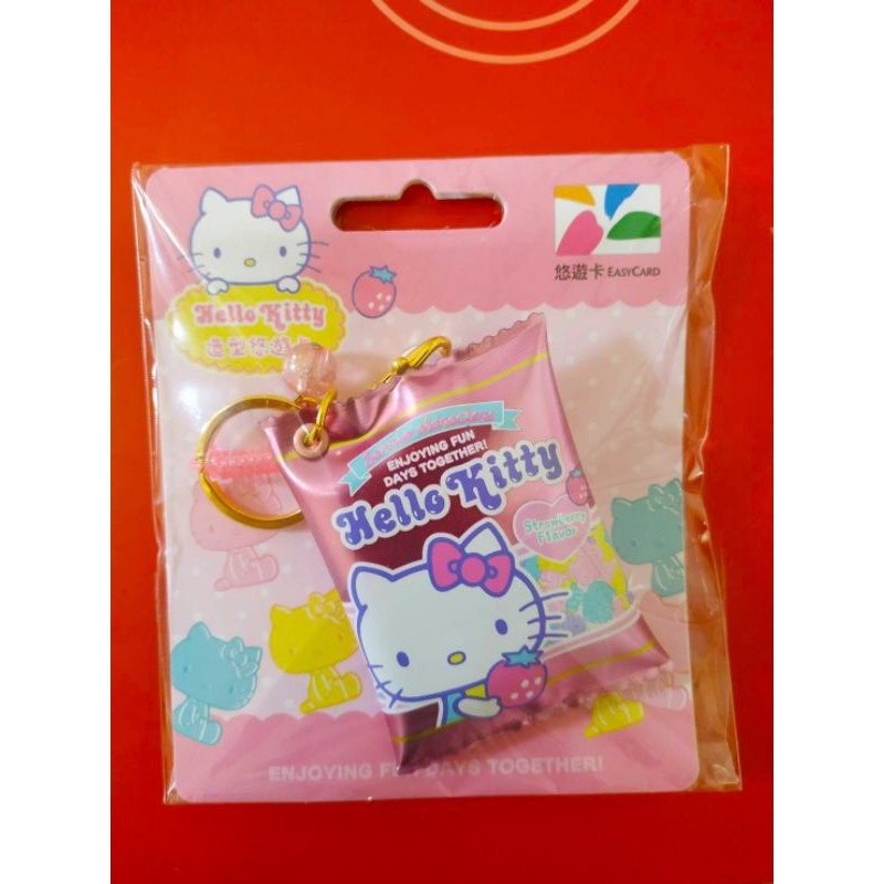 🍓🍓🍓Hello Kitty 草莓糖果軟糖造型悠遊卡  三麗鷗🍓非一卡通 icash愛金卡