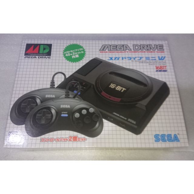 [全新大特價]SEGA MD mini 主機雙手把組 台灣公司貨 SEGA Mega Drive Mini