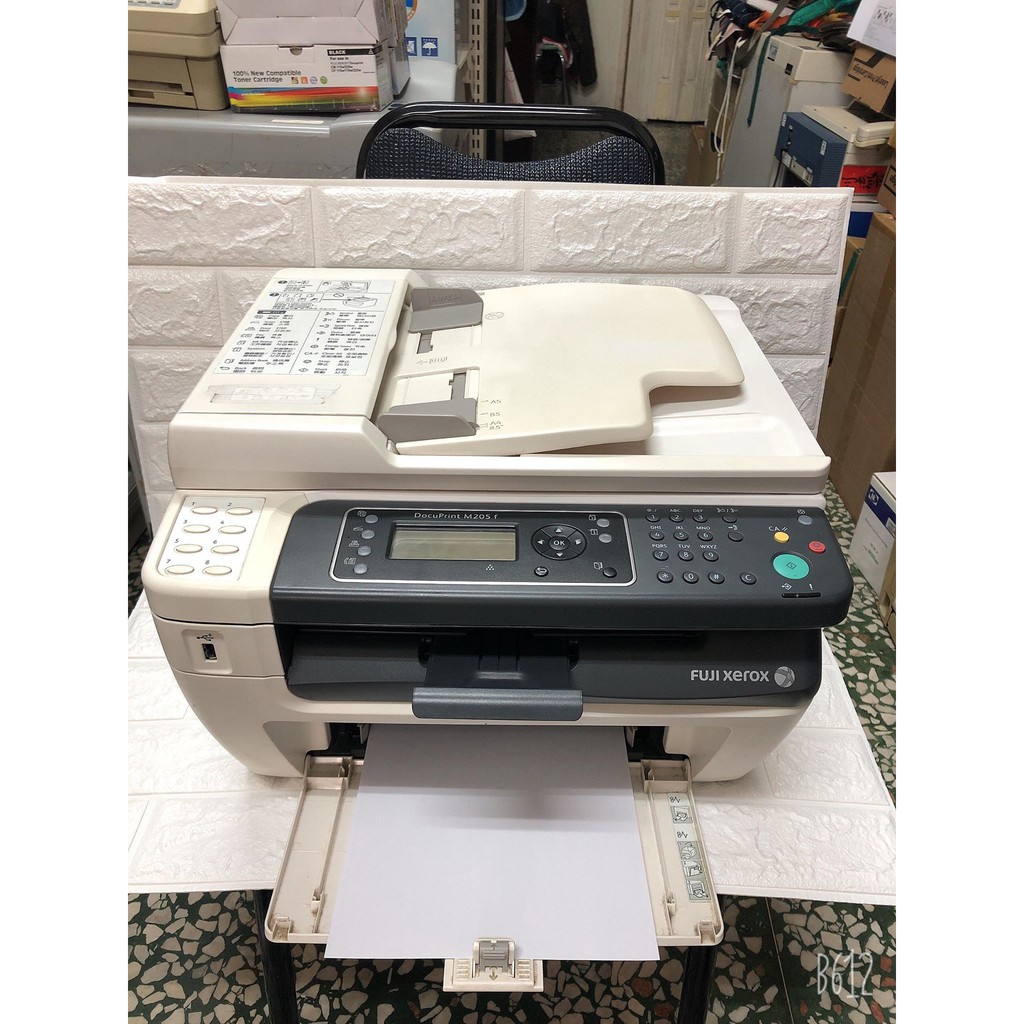 【🔥🔥二手複合機】傳真 列印 掃描fujiXerox DocuPrint M205f  網路多功能傳真事務機
