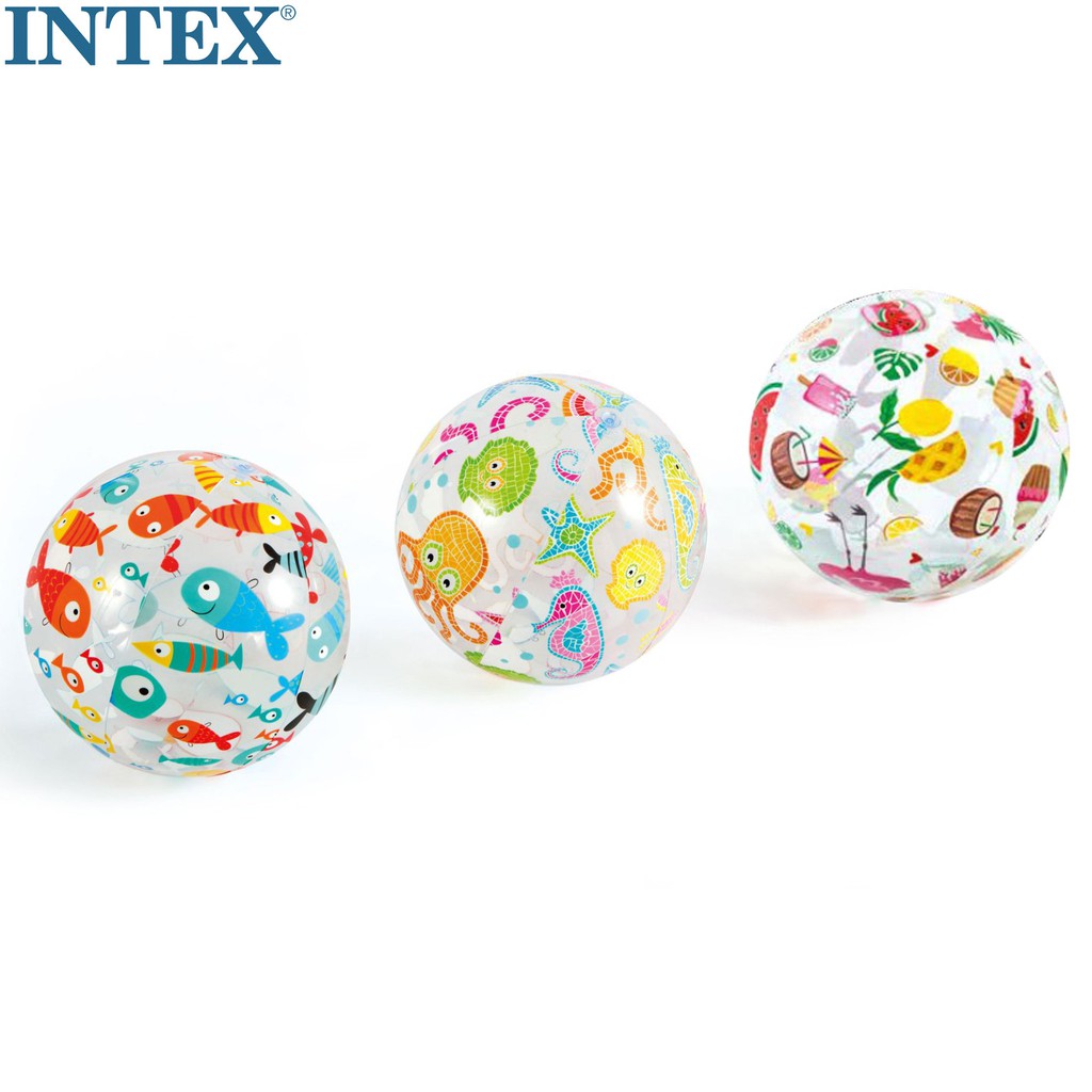 美國intex 沙灘球兒童玩具球海灘球戲水戲水球遊戲球充氣球夏天玩水必備 蝦皮購物