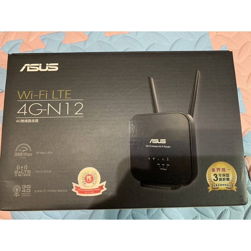 ASUS 4G-N12 B1無線路由器 WI-FI LTE 分享器