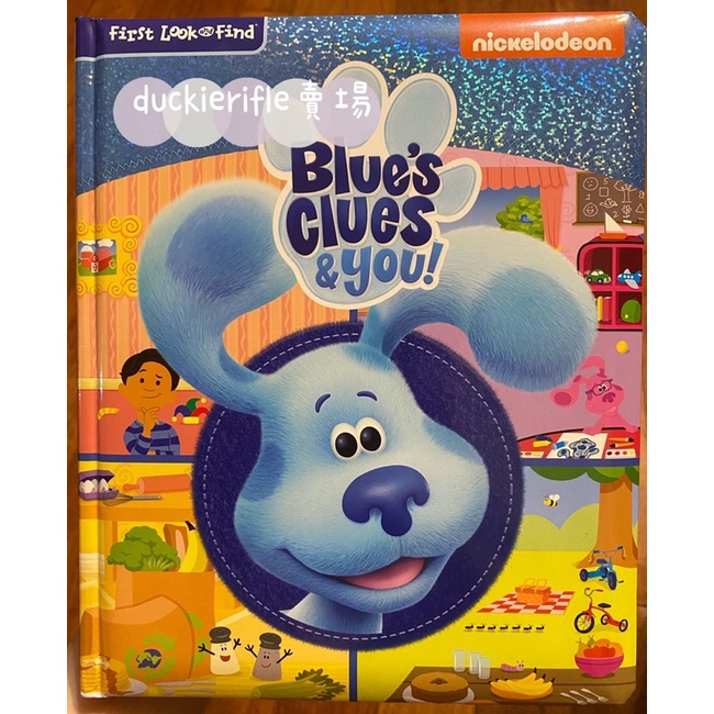 預購 Blue’s Clues 藍藍 找找看 英文學習 兒童幼兒書 美國正版