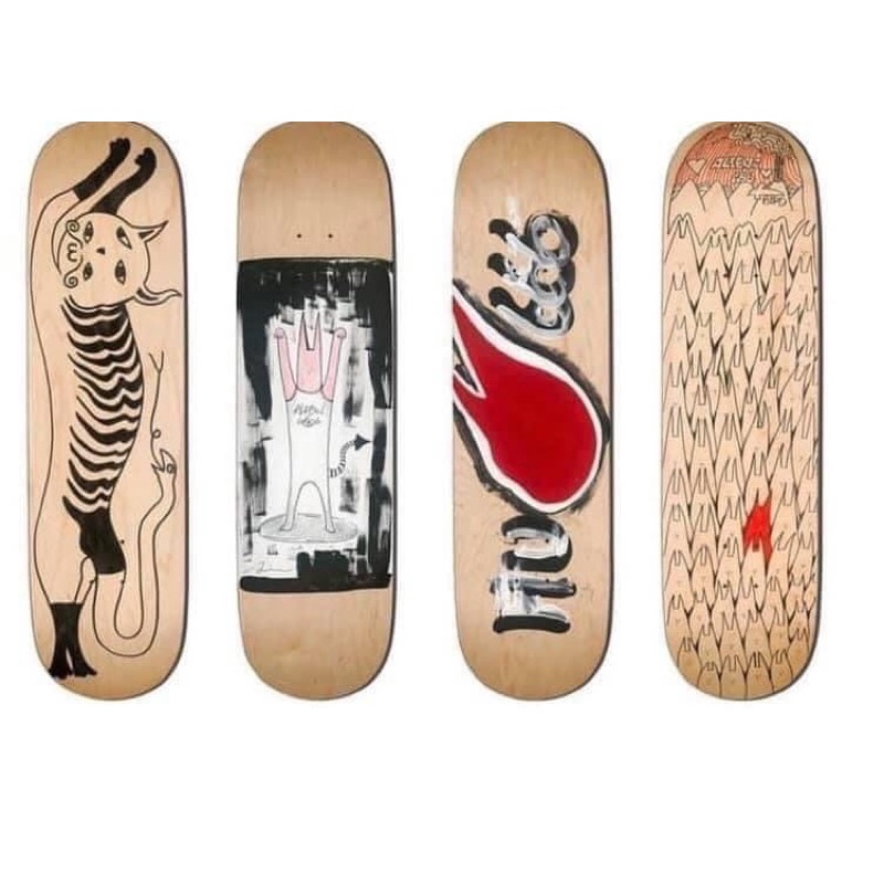 展場限定alien666滑板human666滑板aes skateboard 小鬼黃鴻升alien hung