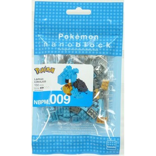 全新正版現貨 Nanoblock 日本河田積木 拉普拉斯 乘龍 精靈寶可夢 NBPM-009 pokemon 神奇寶貝