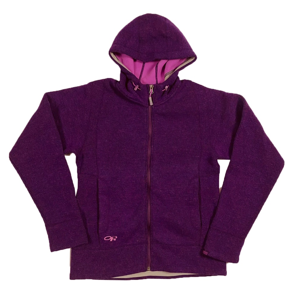 【Outdoor Research】女款 SALIDA HOODY 蘭花紫 兜帽羊毛外套 OR90911 保暖 登山