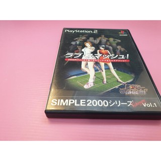 THE 網 出清價! 網路最便宜 SONY PS2 2手原廠遊戲片 正妹 性感 網球 Vol.1 愛的殺球 賣220而已