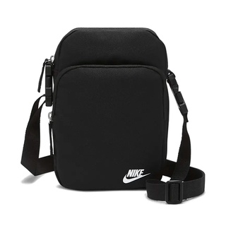 【NIKE】NK HERITAGE CROSSBODY 休閒 側背包 小包 黑 包包 -DB0456010