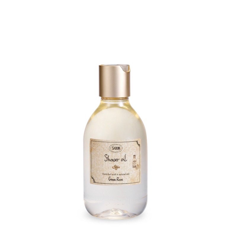 【現貨】Sabon 沐浴油 精油沐浴油 shower oil 300ml -綠玫瑰 green rose