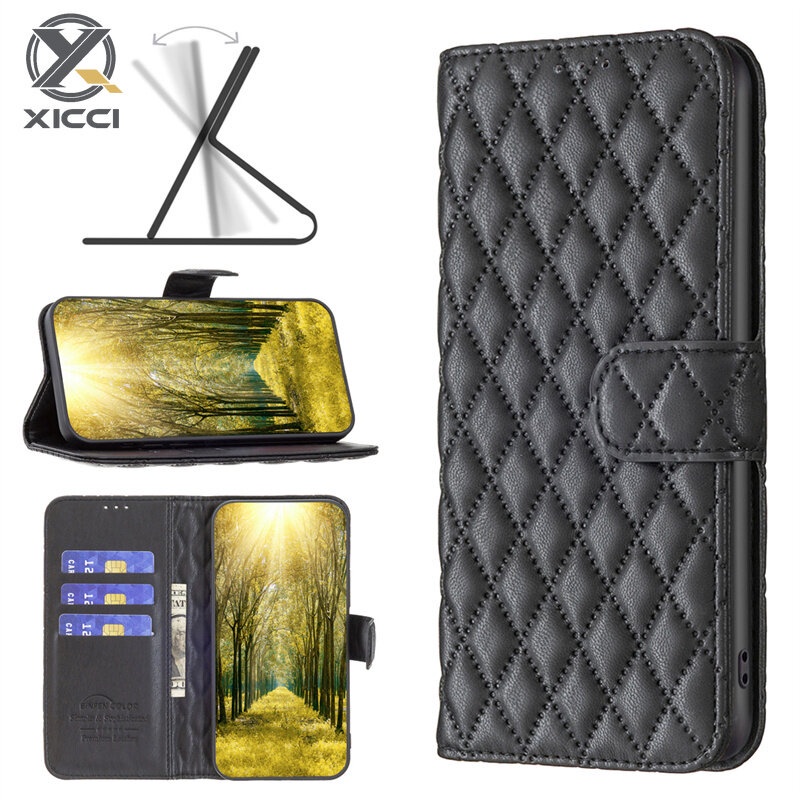 XICCI For Samsung A53/A73/A33/A13 4G/A13 5G小香包卡片翻蓋皮套多功能手機殼