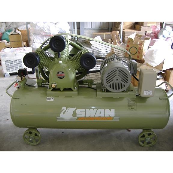 天鵝牌全新10HP皮帶式空壓機熱賣中、SWP-310-A