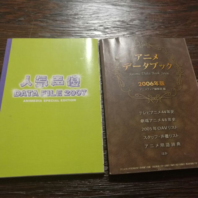 二手日本雜誌人氣聲優介紹小冊 蝦皮購物